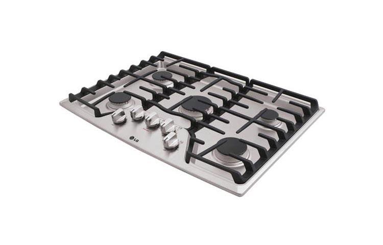 LG 30” Gas Cooktop with SuperBoil™, LCG3011ST, thumbnail 3