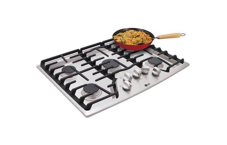 LG 30” Gas Cooktop with SuperBoil™, LCG3011ST, thumbnail 4