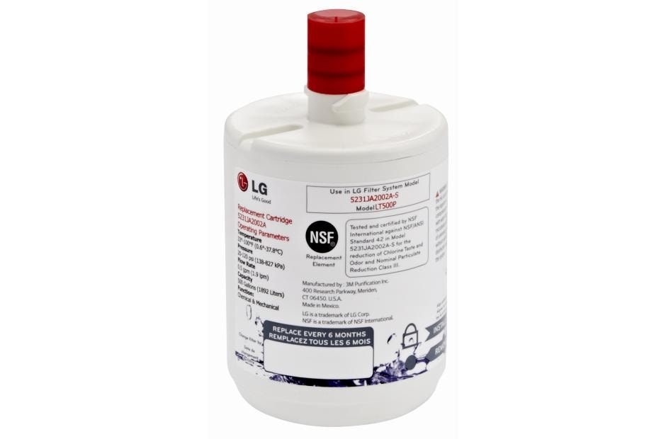 LG LT500P 6 Month / 500 Gallon Capacity Replacement Refrigerator Water