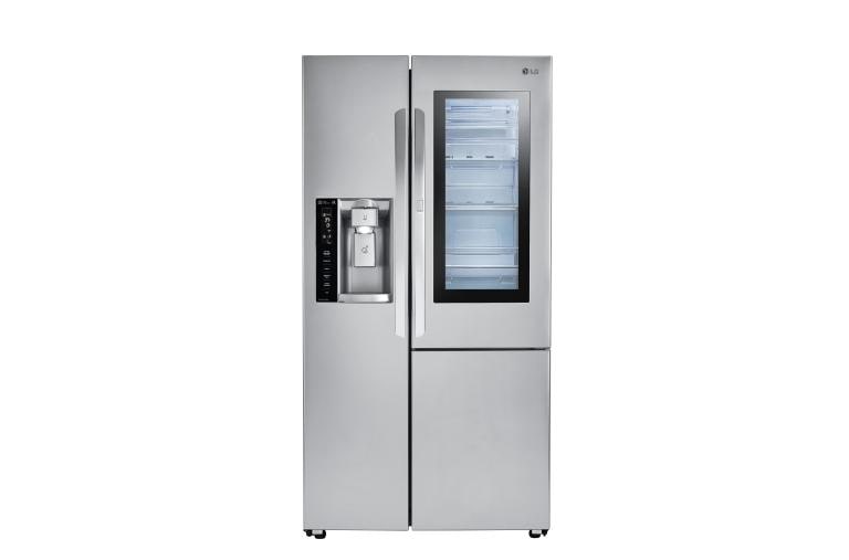 LG 22 cu.ft. Smart wi-fi Enabled InstaView™ Door-in-Door® Counter-Depth Refrigerator, LSXC22396S, thumbnail 3