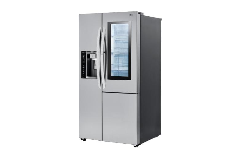 LG 22 cu.ft. Smart wi-fi Enabled InstaView™ Door-in-Door® Counter-Depth Refrigerator, LSXC22396S, thumbnail 4