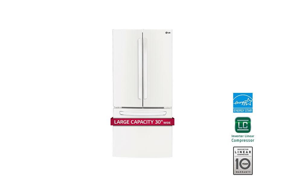 Lg Lfc22770sw 30 Inch Wide 3 Door French Refrigerator Usa 22 Cu Ft French Door Refrigerator