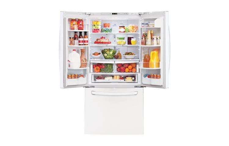 LG 24 cu. ft. French Door Refrigerator, LFC24770SW, thumbnail 4