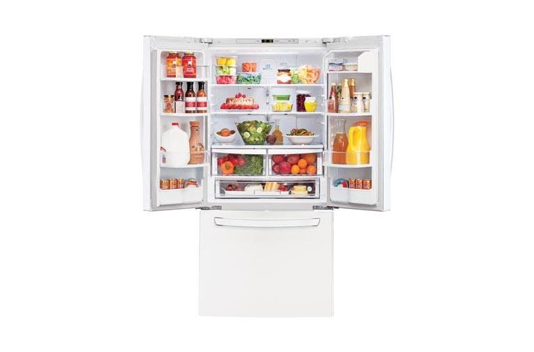 LG 24 cu. ft. French Door Refrigerator, LFC24770SW, thumbnail 4