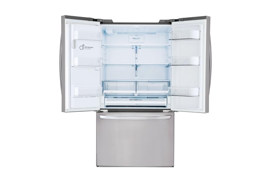 LG 28 cu.ft. Smart wi-fi Enabled French Door Refrigerator, LFXS28968S, thumbnail 4