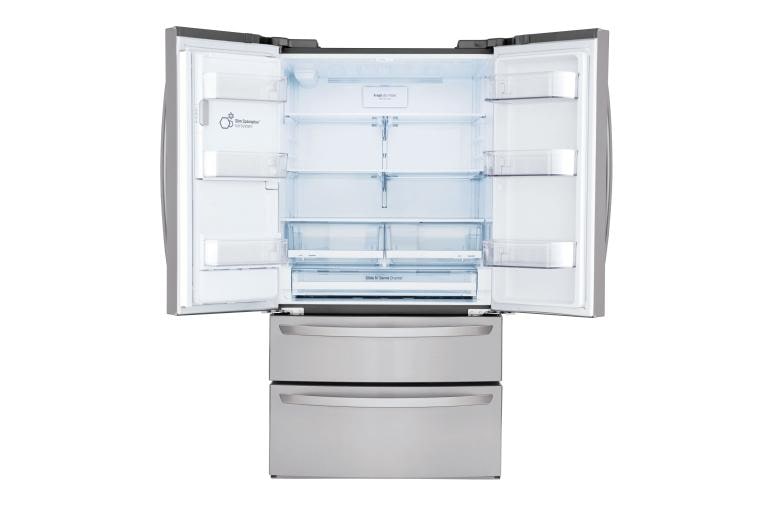 LG 28 cu.ft. Smart wi-fi Enabled French Door Refrigerator, LMXS28626S, thumbnail 4