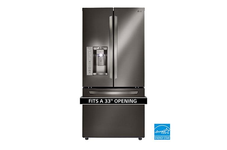 LG 24.2 cu. ft. French Door Refrigerator, LFXS24623D, thumbnail 1