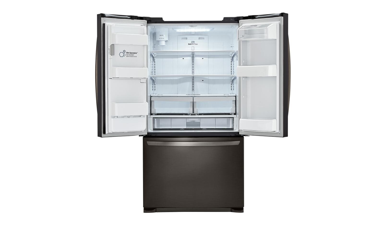 Lg Lfx25973d 3 Door French Refrigerator Usa 24 Cu Ft French Door Refrigerator