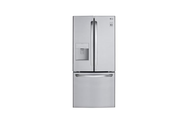 LG 22 cu. ft. French Door Refrigerator, LFDS22520S, thumbnail 1
