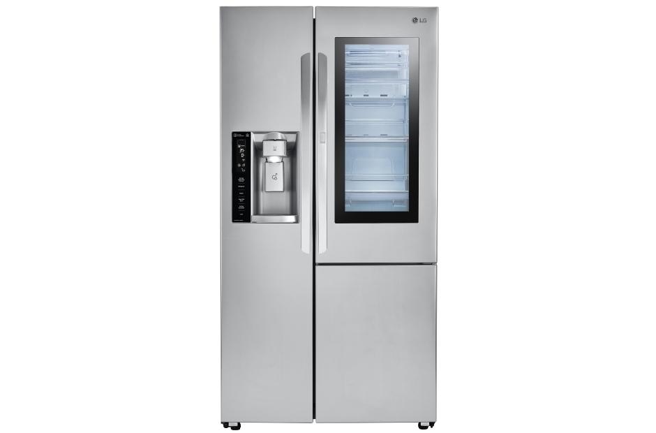 LG 26 cu.ft. Smart wi-fi Enabled InstaView™ Door-in-Door® Refrigerator, LSXS26396S, thumbnail 3