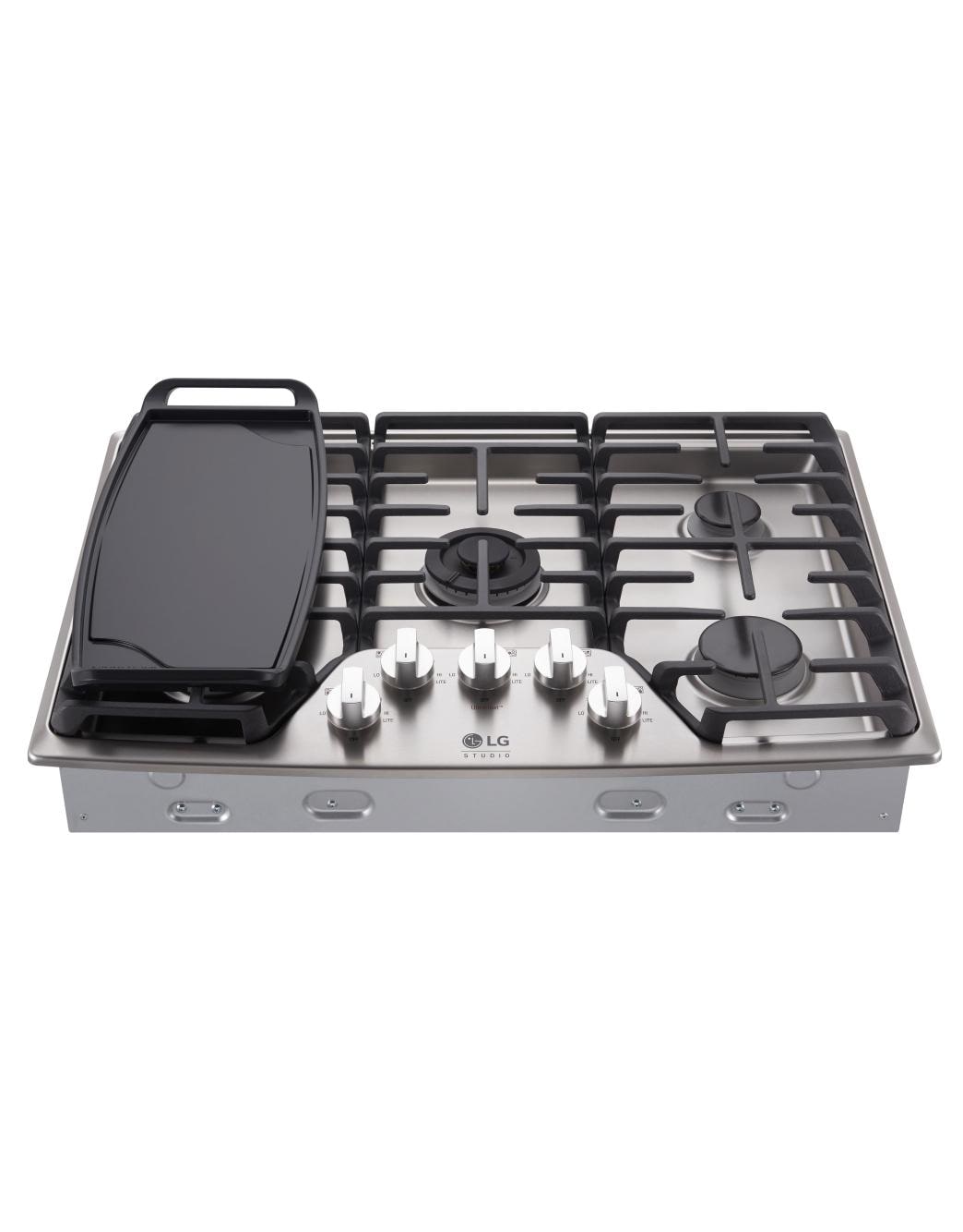 LG LSCG307ST STUDIO 30'' Gas Cooktop LG USA Business