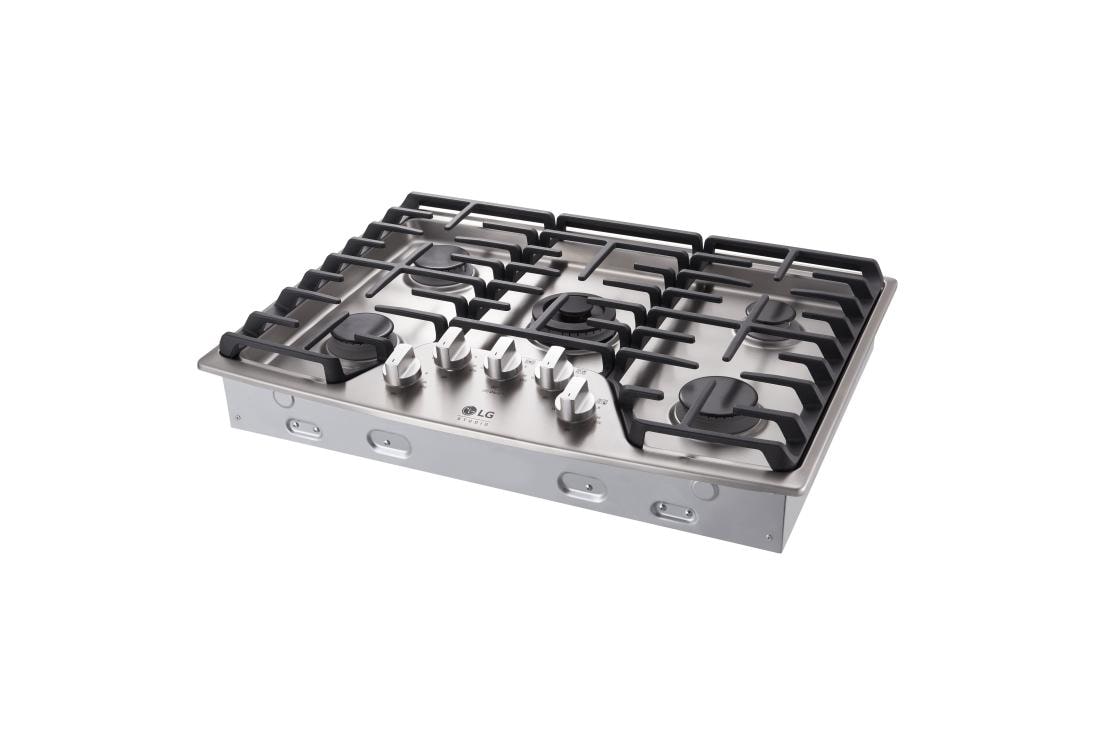 LG STUDIO 30'' Gas Cooktop, LSCG307ST, thumbnail 5