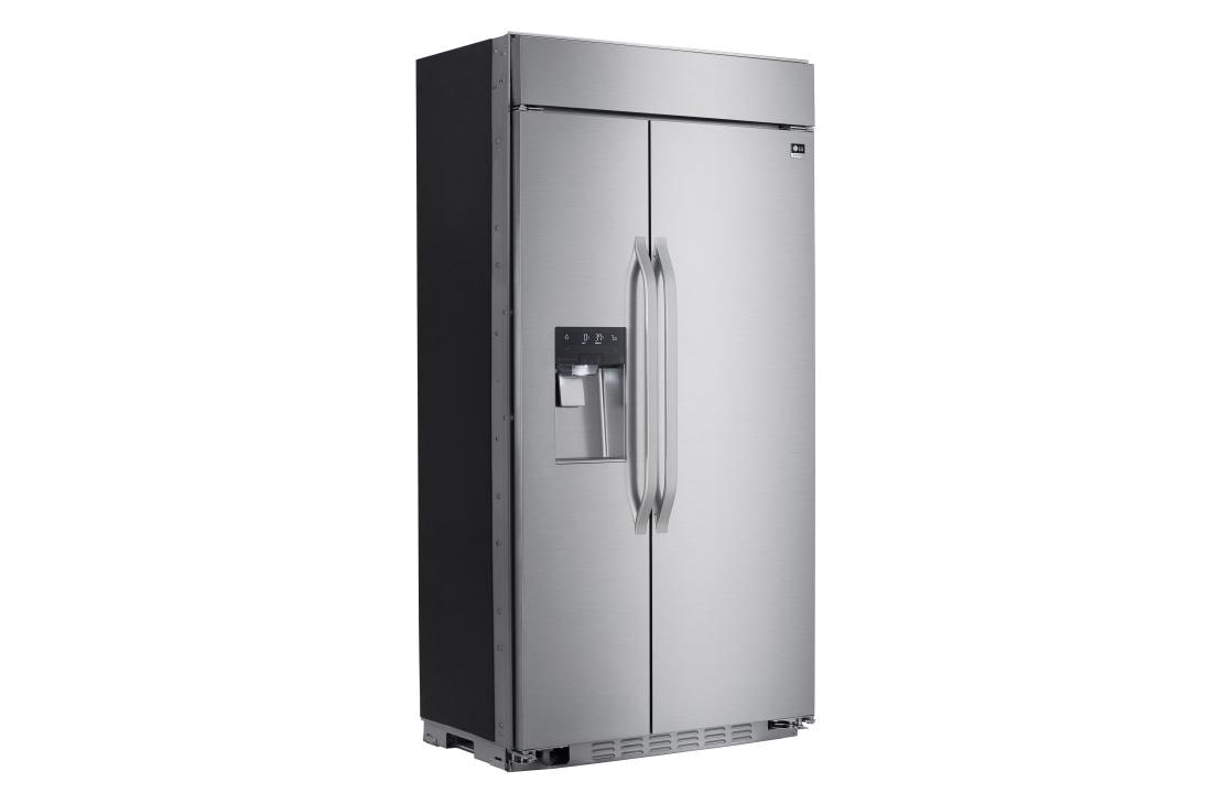 LG STUDIO 26 cu. ft. Smart wi-fi Enabled Side-by-Side Refrigerator, LSSB2692ST, thumbnail 2