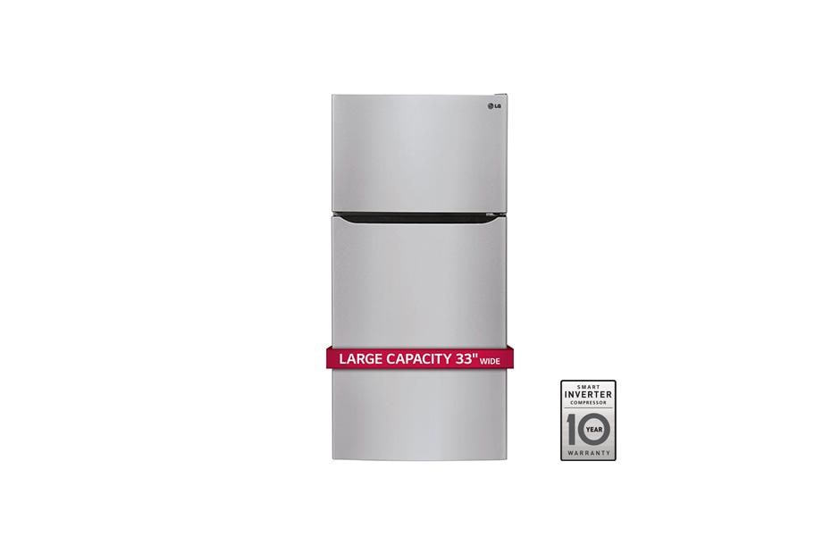 lg top freezer refrigerator ltcs24223s