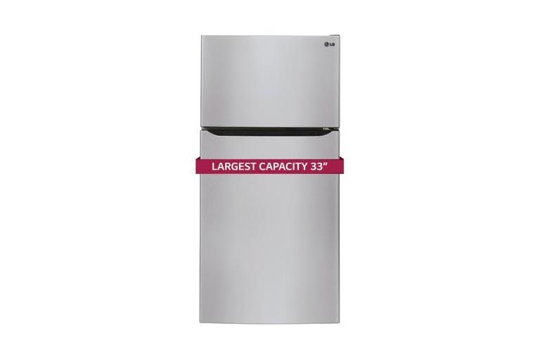 LG 24 cu. ft. Top Mount Refrigerator, LTCS24223S, thumbnail 2