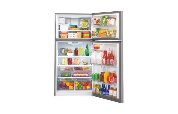 LG 24 cu. ft. Top Mount Refrigerator, LTCS24223S, thumbnail 7