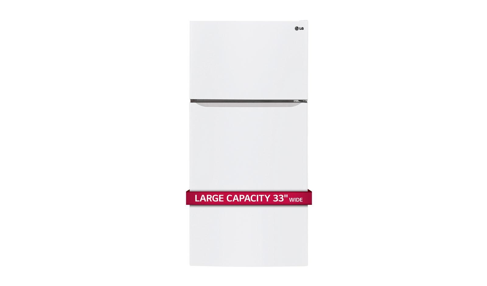 LG LTCS24223W 24 cu. ft. Top Mount Refrigerator LG USA Business