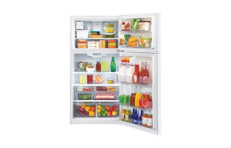 LG 24 cu. ft. Top Mount Refrigerator, LTCS24223W, thumbnail 3