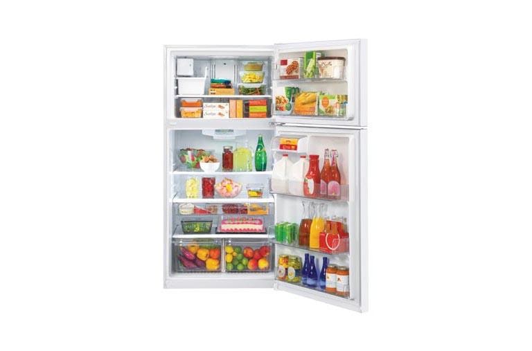 LG 24 cu. ft. Top Mount Refrigerator, LTCS24223W, thumbnail 3