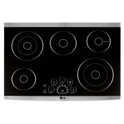LG STUDIO 36” Electric Cooktop, LSCE365ST, thumbnail 1