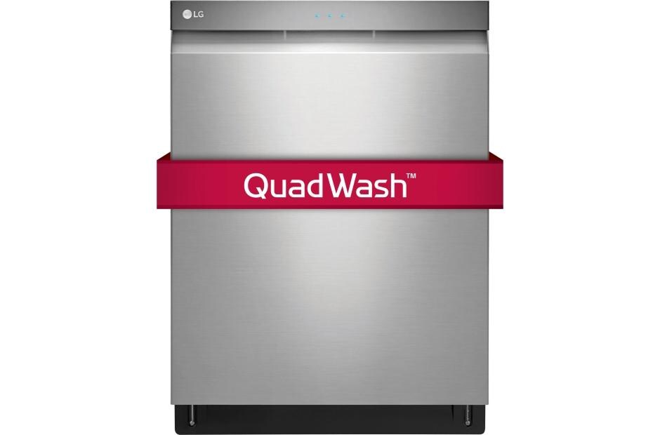 LG LDP6797ST Top Control Dishwasher with QuadWash & EasyRack LG USA