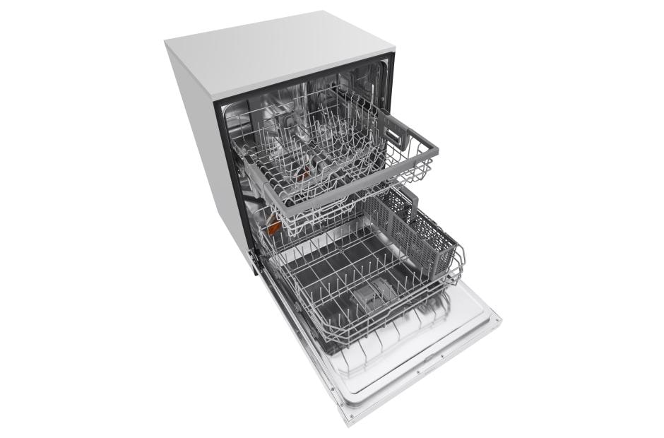 LG Front Control Dishwasher with QuadWash™ and EasyRack™ Plus, LDF5545WW, thumbnail 5