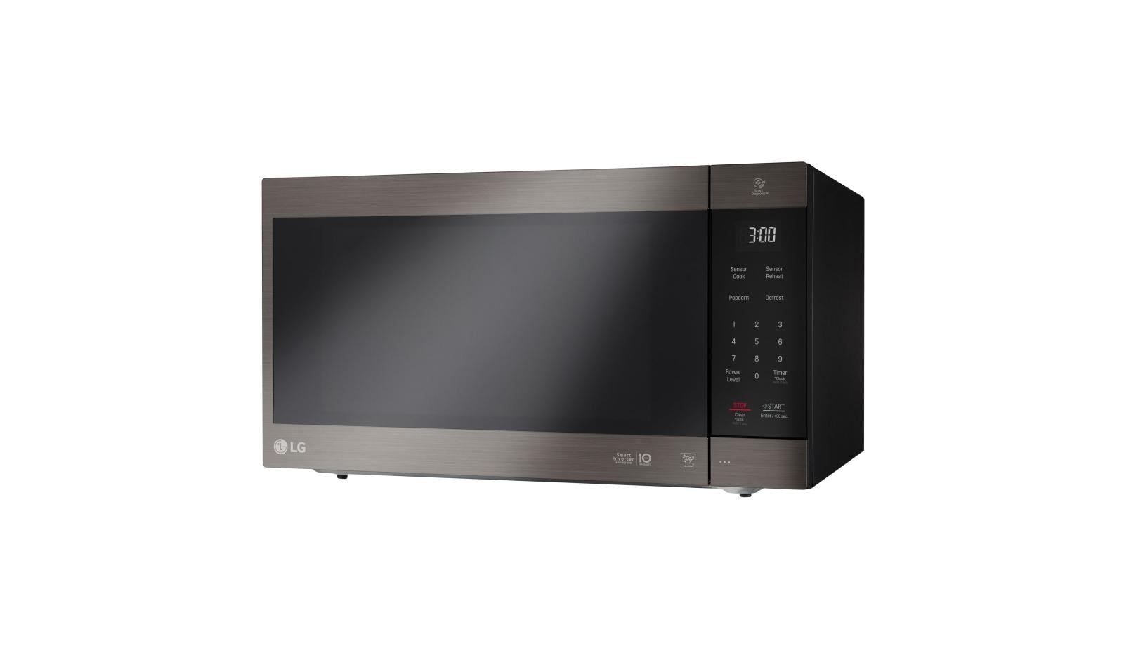 LG LMC2075BD Black Stainless Steel Series 2.0 cu. ft. NeoChef™ Countertop Microwave with Smart