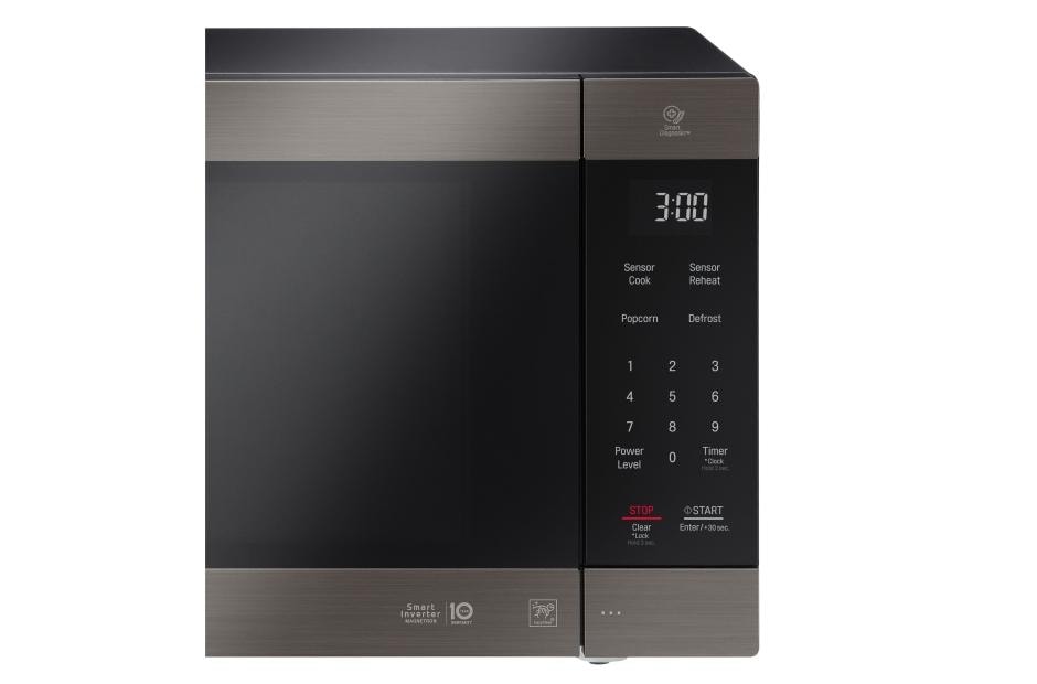 LG LMC2075BD Black Stainless Steel Series 2.0 cu. ft. NeoChef Countertop Microwave with Smart Inverter and EasyClean LG USA Business
