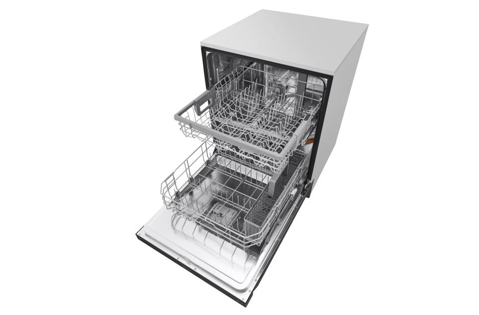 LG Front Control Dishwasher with QuadWash™ and EasyRack™ Plus, LDF5545BB, thumbnail 7