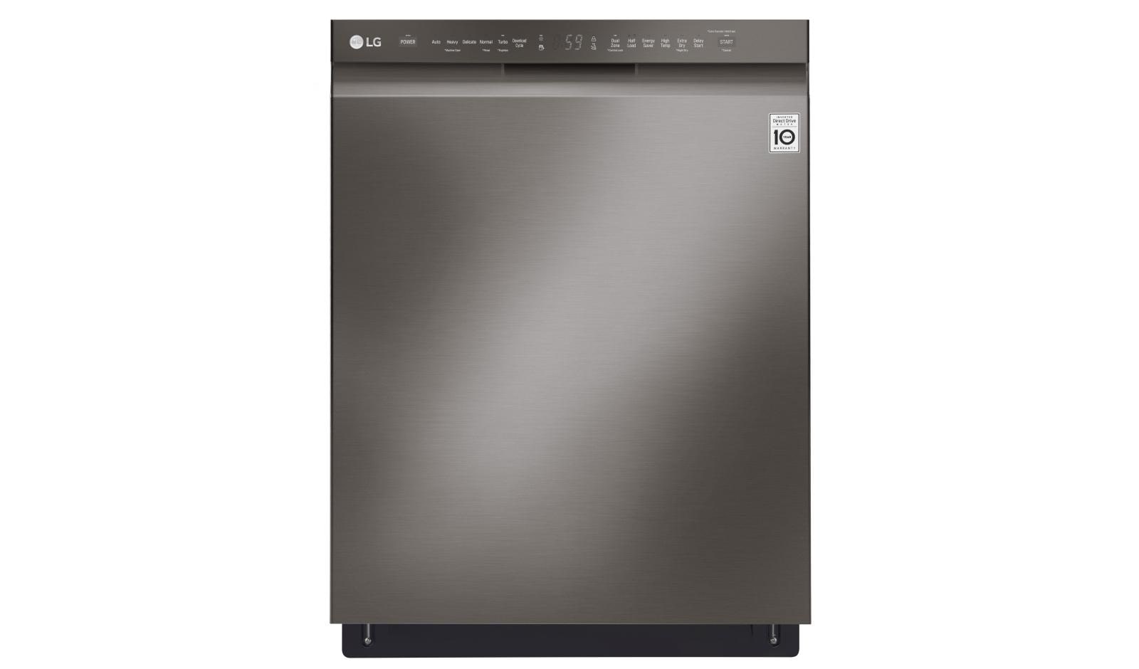 LG LDF5545BD Front Control Dishwasher with QuadWash™ and EasyRack™ Plus LG USA Business