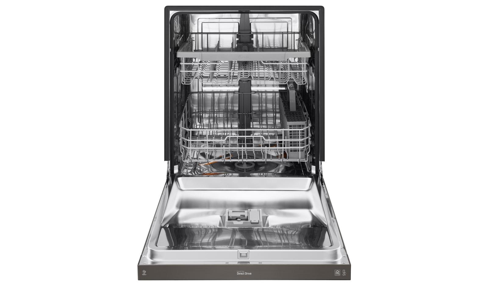 LG LDF5545BD Front Control Dishwasher with QuadWash™ and EasyRack