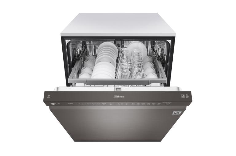 LG Front Control Dishwasher with QuadWash™ and EasyRack™ Plus, LDF5545BD, thumbnail 4