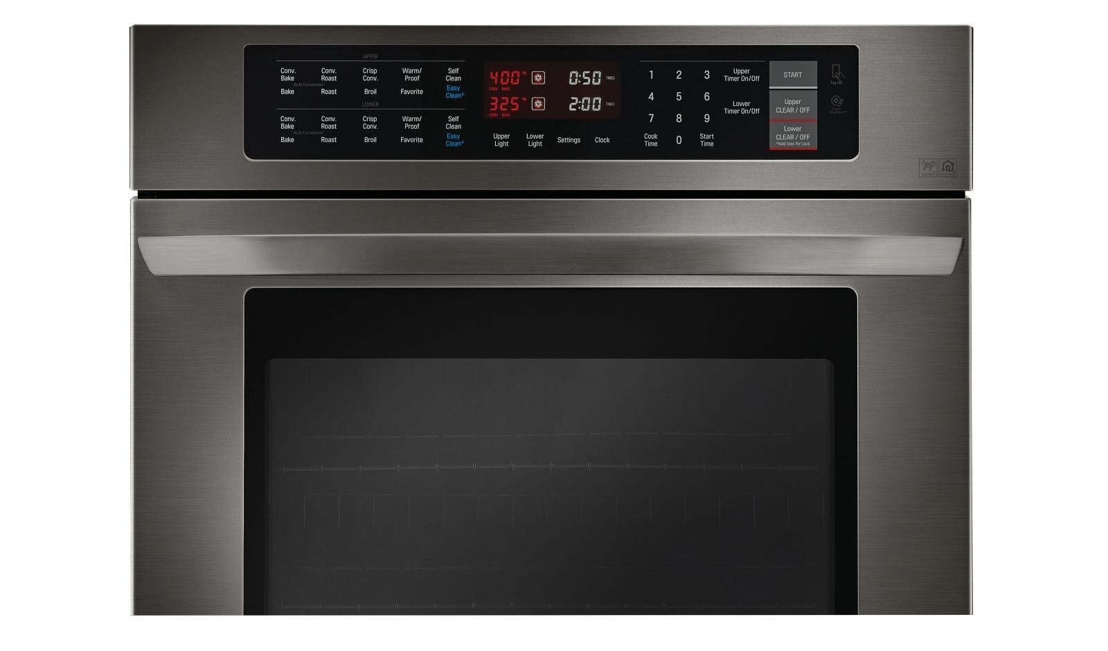 LG LWD3063BD Black Stainless Steel Series 9.4 cu. ft Total Capacity