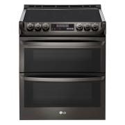 LG 7.3 cu. ft. Smart wi-fi Enabled Electric Double Oven Slide-In Range with ProBake Convection® and EasyClean®, LTE4815BD, thumbnail 1
