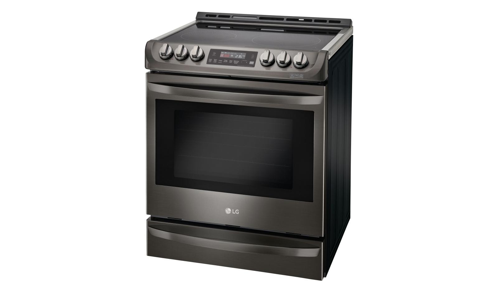 LG LSE4613BD Black Stainless Steel Series 6.3 cu. ft. Electric Slide