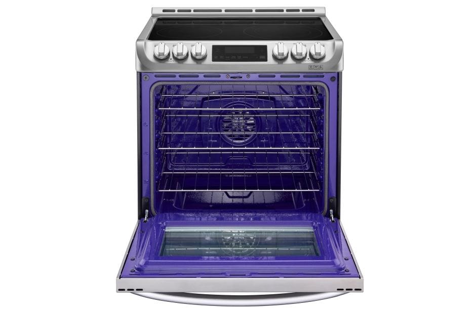LG 6.3 cu. ft. Electric Slide-in Range with ProBake Convection® and EasyClean®, LSE4613ST, thumbnail 2