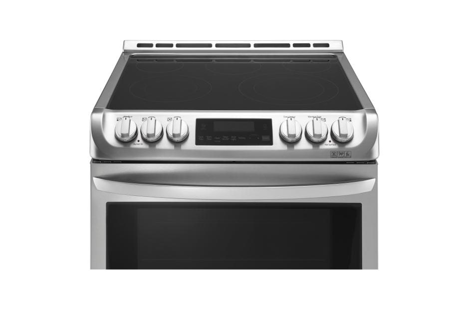 LG 6.3 cu. ft. Electric Slide-in Range with ProBake Convection® and EasyClean®, LSE4613ST, thumbnail 4
