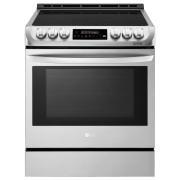 LG 6.3 cu. ft. Smart wi-fi Enabled Induction Slide-in Range with ProBake Convection® and EasyClean®, LSE4616ST, thumbnail 1