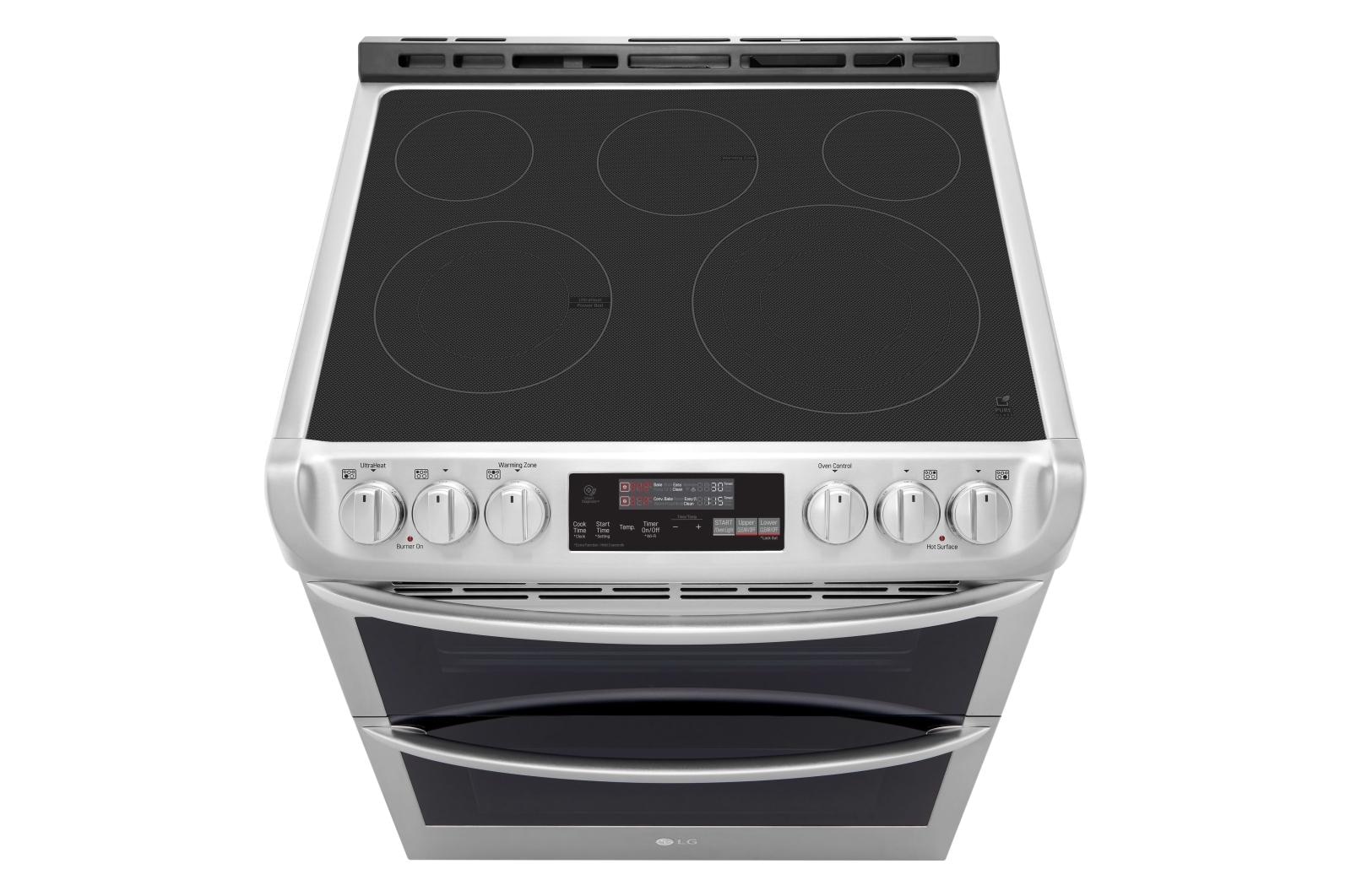 LG LTE4815ST 7.3 cu. ft. Smart wifi Enabled Electric Double Oven