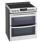 LG 7.3 cu. ft. Smart wi-fi Enabled Electric Double Oven Slide-In Range with ProBake Convection® and EasyClean®, LTE4815ST, thumbnail 2
