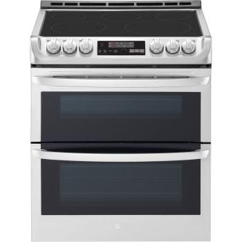 7.3 cu. ft. Smart wi-fi Enabled Electric Double Oven Slide-In Range with ProBake Convection® and EasyClean®