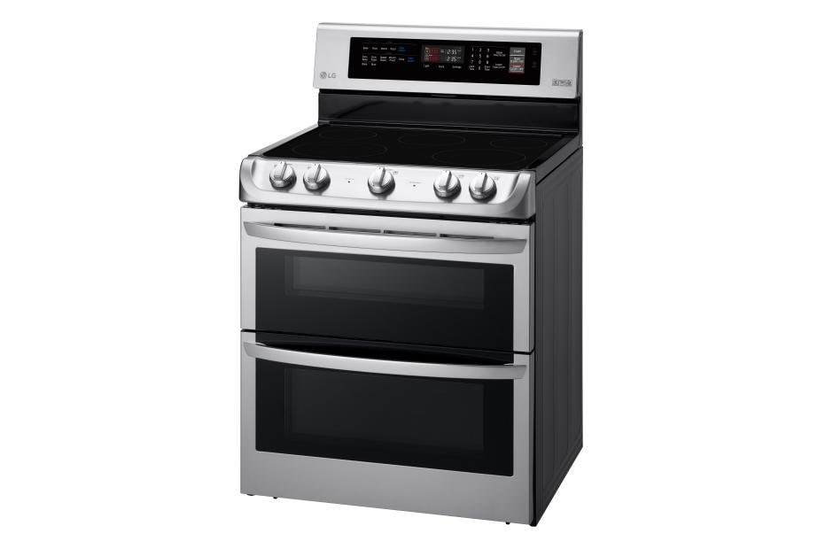 LG 7.3 cu. ft. Electric Double Oven Range with ProBake Convection® and EasyClean®, LDE4411ST, thumbnail 3