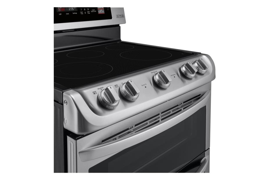LG 7.3 cu. ft. Electric Double Oven Range with ProBake Convection® and EasyClean®, LDE4411ST, thumbnail 5