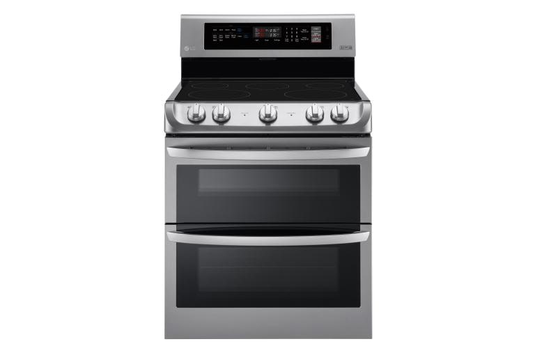 LG 7.3 cu. ft. Electric Double Oven Range with ProBake Convection® and EasyClean®, LDE4411ST, thumbnail 1