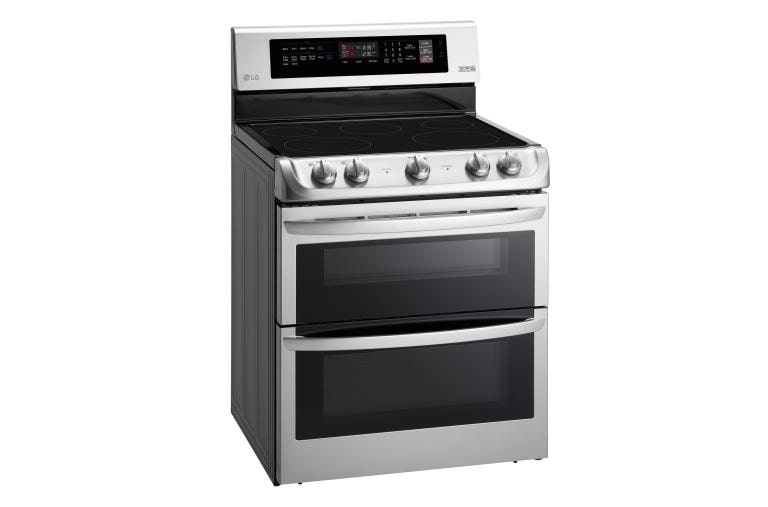LG 7.3 cu. ft. Electric Double Oven Range with ProBake Convection® and EasyClean®, LDE4411ST, thumbnail 2