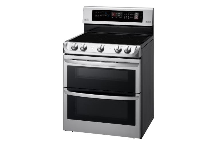 LG 7.3 cu. ft. Electric Double Oven Range with ProBake Convection® and EasyClean®, LDE4411ST, thumbnail 3