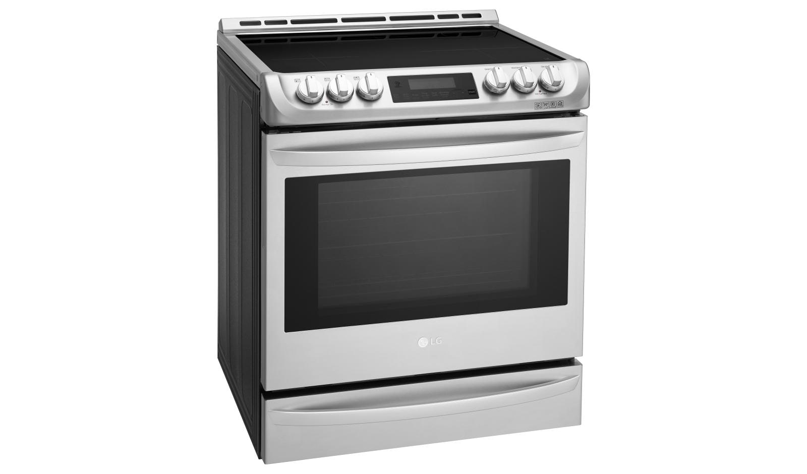 LG LSE4617ST 6.3 cu. ft. Smart wifi Enabled Induction Slidein Range with ProBake Convection