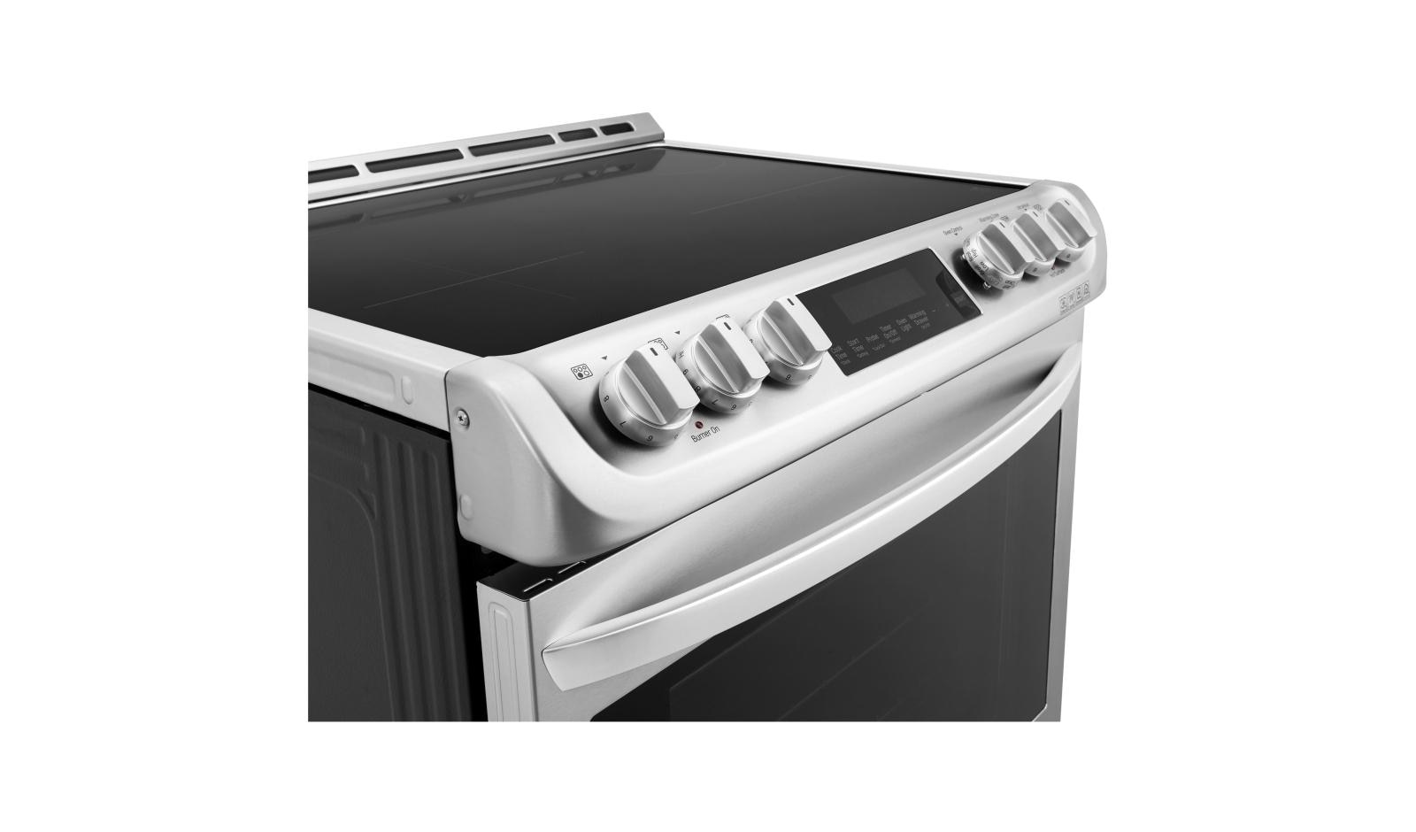 LG LSE4617ST 6.3 cu. ft. Smart wifi Enabled Induction Slidein Range