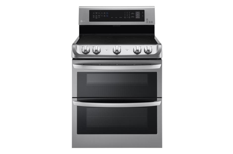 LG 7.3 Cu ft Electric Double Oven Range with Probake Convection Easyclean