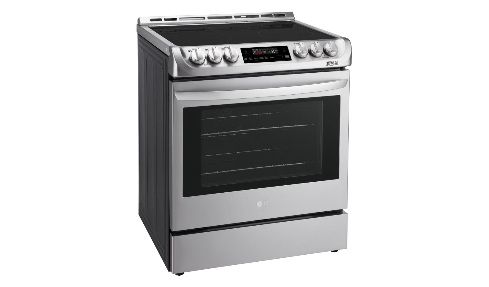 LG LSE4611ST 6.3 cu. ft. Electric Single Oven Slidein Range with